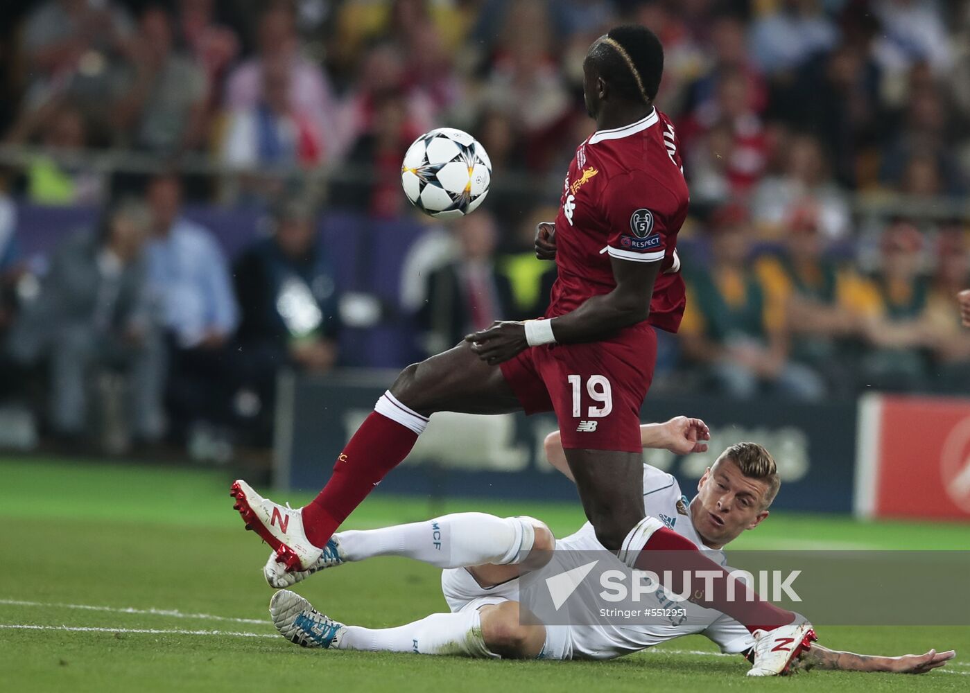 Football. UEFA Champions League. Final. Real Madrid vs. Liverpool