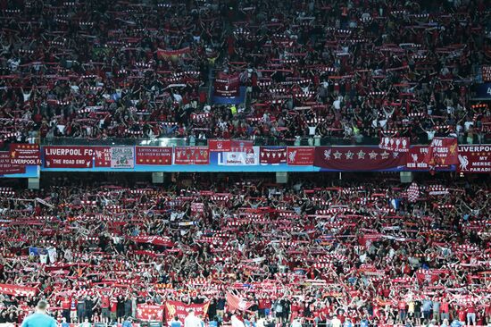 Football. UEFA Champions League. Final. Real Madrid vs. Liverpool