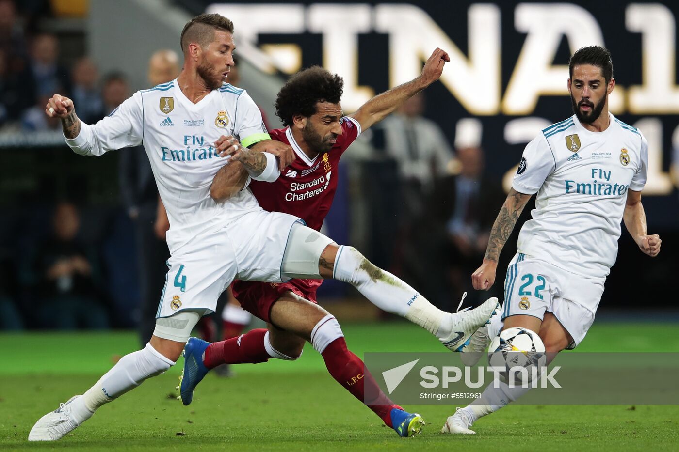 Football. UEFA Champions League. Final. Real Madrid vs. Liverpool