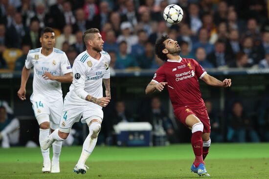 Football. UEFA Champions League. Final. Real Madrid vs. Liverpool