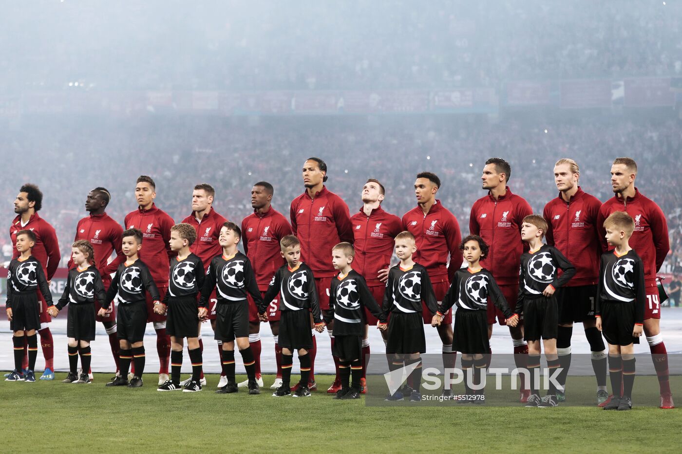 Football. UEFA Champions League. Final. Real Madrid vs. Liverpool