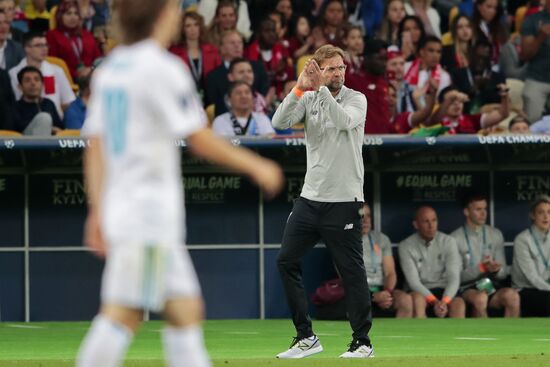 Football. UEFA Champions League. Final. Real Madrid vs. Liverpool