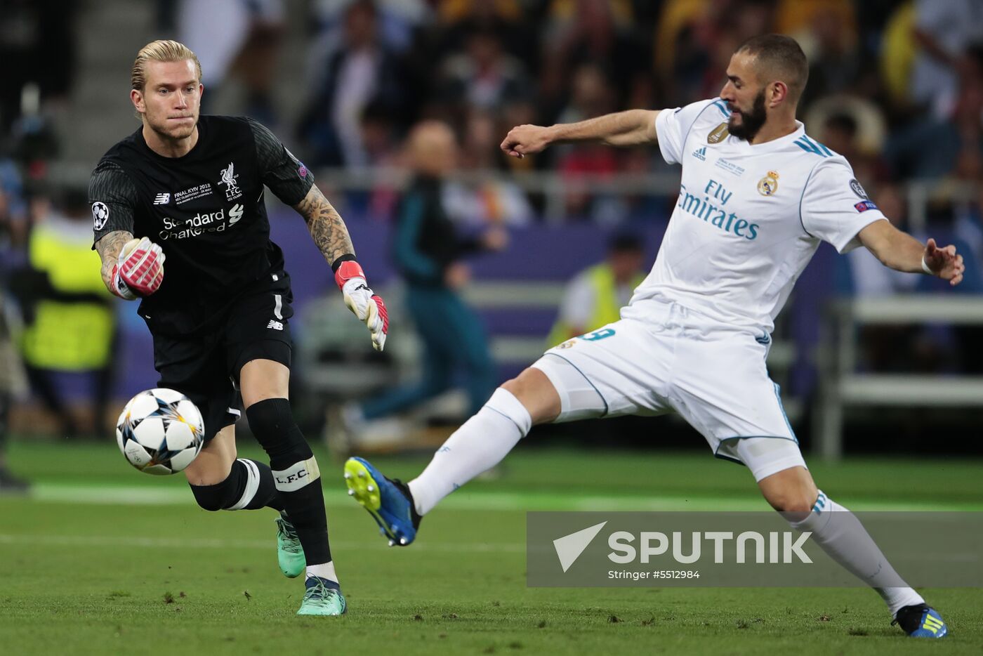 Football. UEFA Champions League. Final. Real Madrid vs. Liverpool