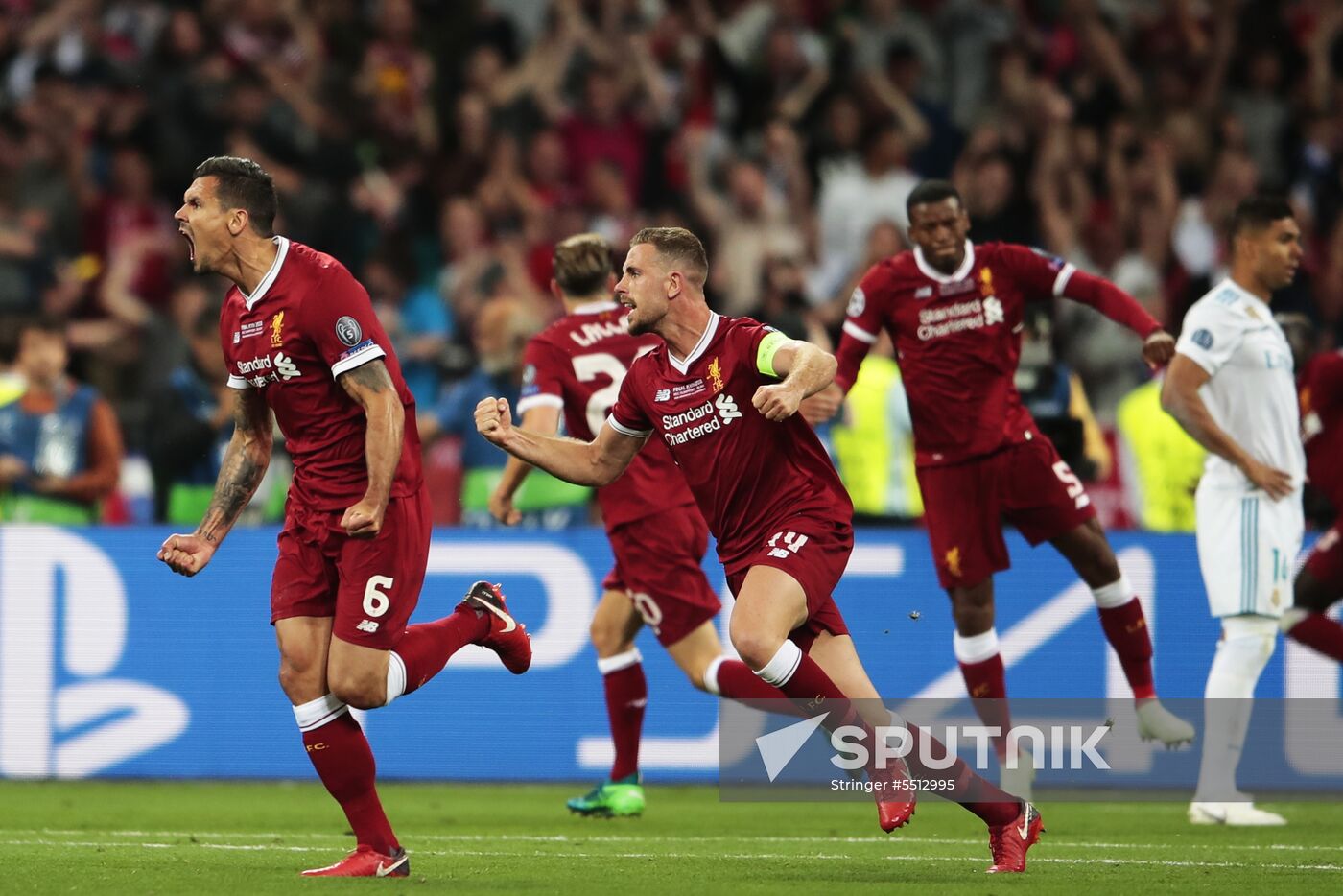 Football. UEFA Champions League. Final. Real Madrid vs. Liverpool