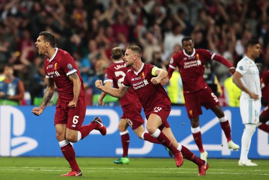 Football. UEFA Champions League. Final. Real Madrid vs. Liverpool