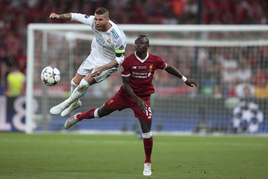 Football. UEFA Champions League. Final. Real Madrid vs. Liverpool