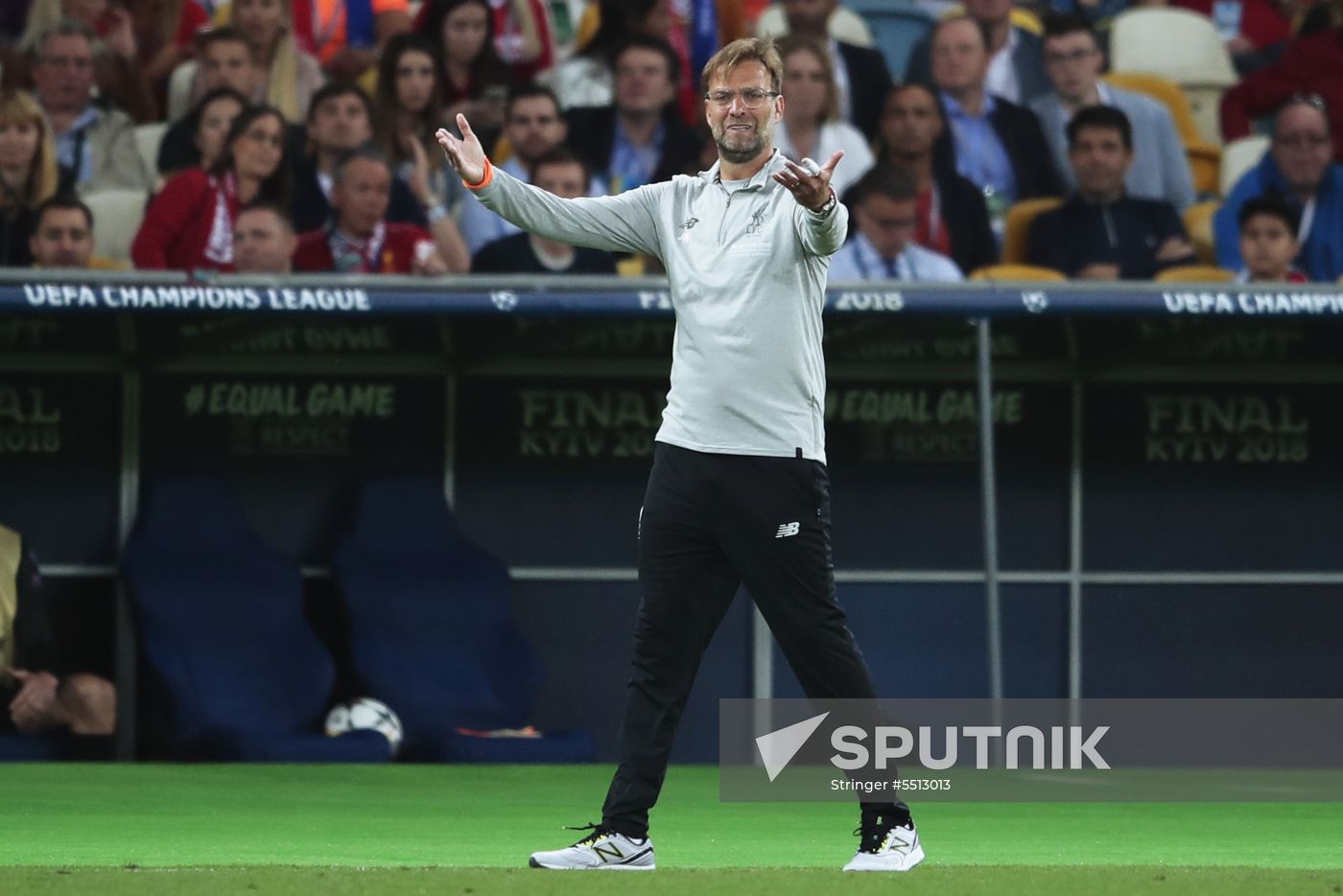 Football. UEFA Champions League. Final. Real Madrid vs. Liverpool