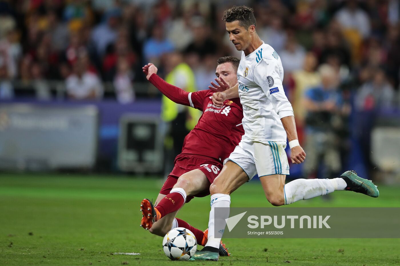 Football. UEFA Champions League. Final. Real Madrid vs. Liverpool