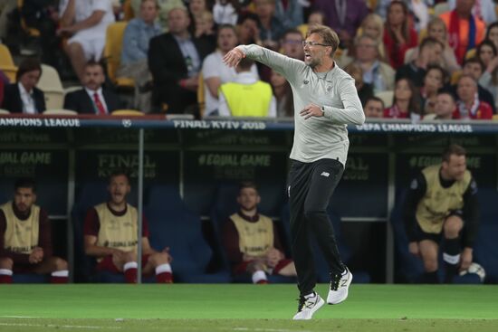 Football. UEFA Champions League. Final. Real Madrid vs. Liverpool