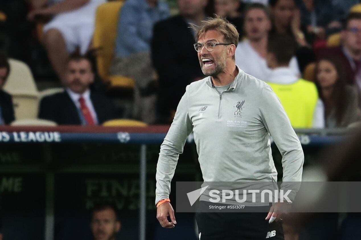 Football. UEFA Champions League. Final. Real Madrid vs. Liverpool