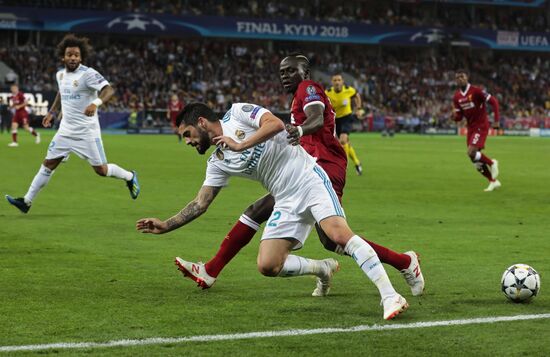 Football. UEFA Champions League. Final. Real Madrid vs. Liverpool