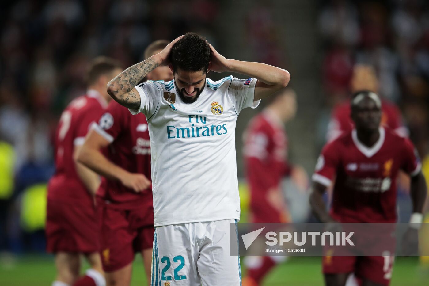 Football. UEFA Champions League. Final. Real Madrid vs. Liverpool