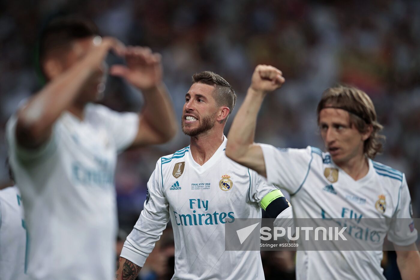 Football. UEFA Champions League. Final. Real Madrid vs. Liverpool