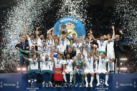 Football. UEFA Champions League. Final. Real Madrid vs. Liverpool
