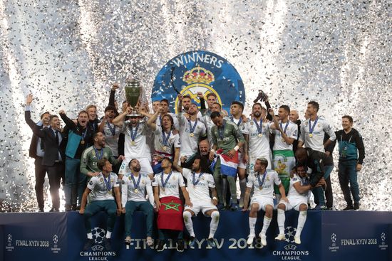 Football. UEFA Champions League. Final. Real Madrid vs. Liverpool