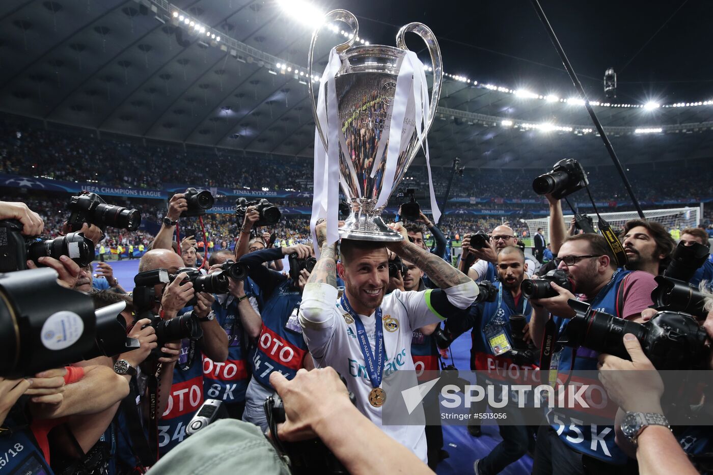 Football. UEFA Champions League. Final. Real Madrid vs. Liverpool