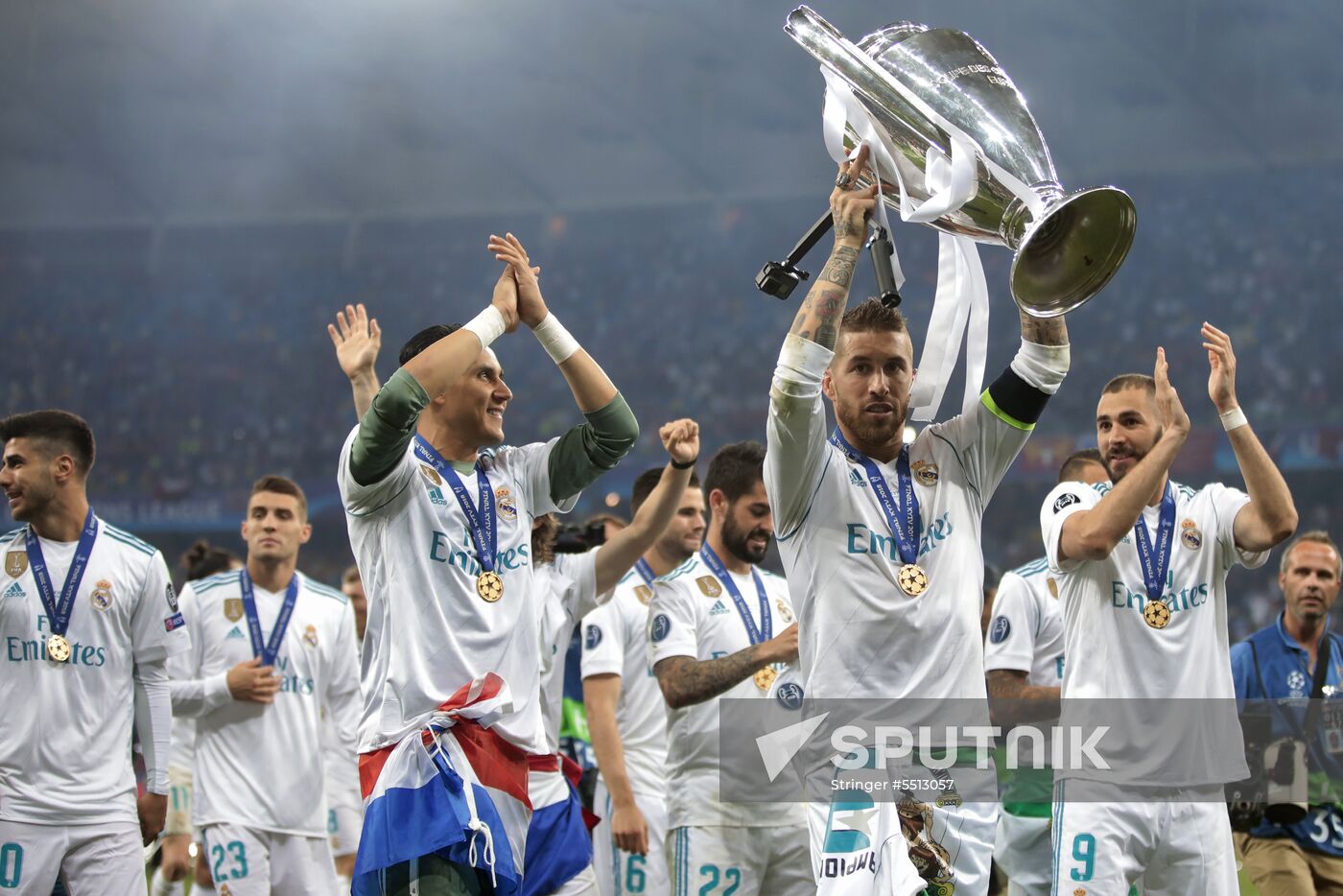 Football. UEFA Champions League. Final. Real Madrid vs. Liverpool