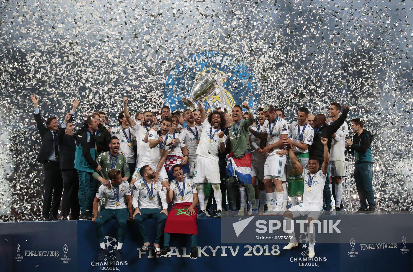 Football. UEFA Champions League. Final. Real Madrid vs. Liverpool