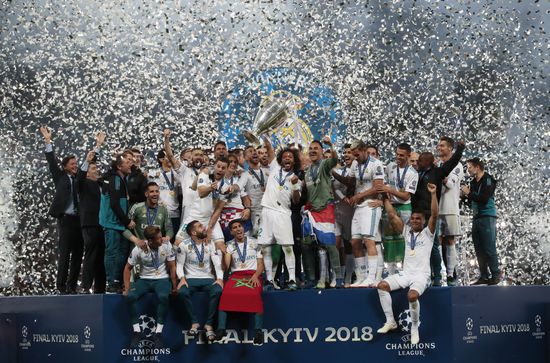 Football. UEFA Champions League. Final. Real Madrid vs. Liverpool