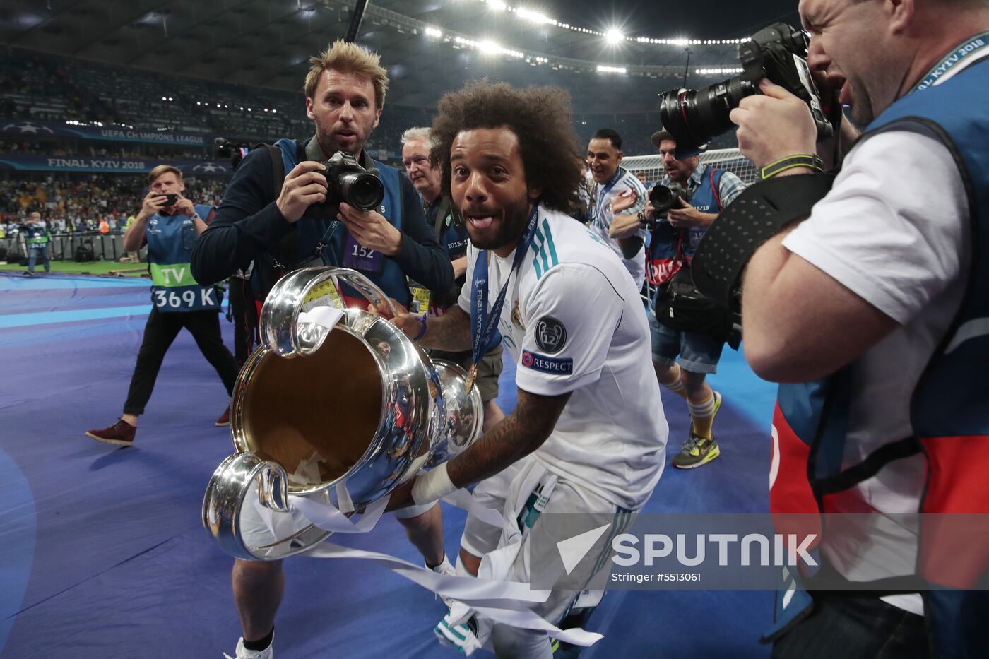 Football. UEFA Champions League. Final. Real Madrid vs. Liverpool