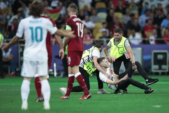 Football. UEFA Champions League. Final. Real Madrid vs. Liverpool