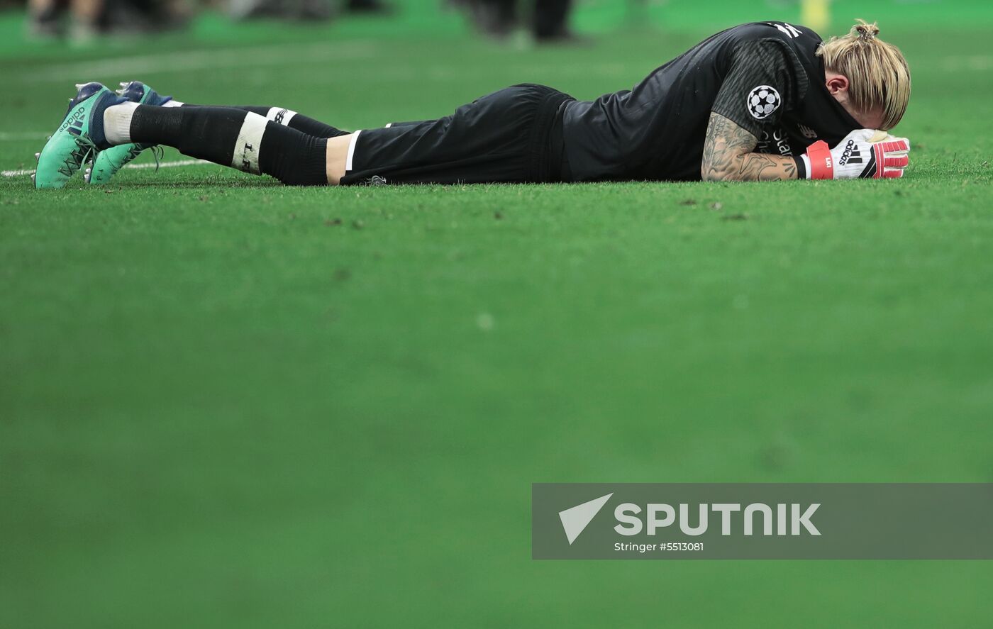 Football. UEFA Champions League. Final. Real Madrid vs. Liverpool