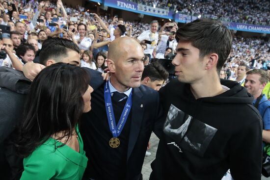Football. UEFA Champions League. Final. Real Madrid vs. Liverpool