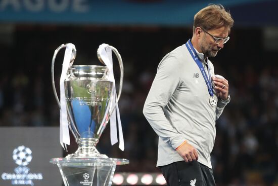 Football. UEFA Champions League. Final. Real Madrid vs. Liverpool