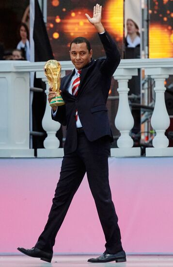 Champions League Trophy presentation in St. Petersburg