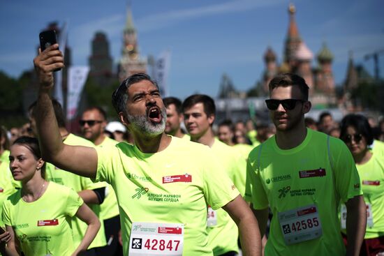 Running Hearts charity marathon