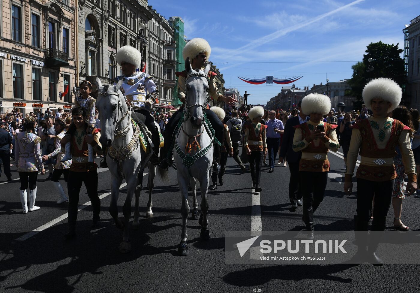 City Day celebrated in St. Petersburg