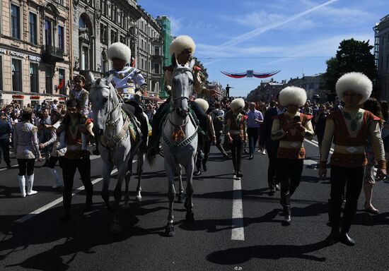 City Day celebrated in St. Petersburg