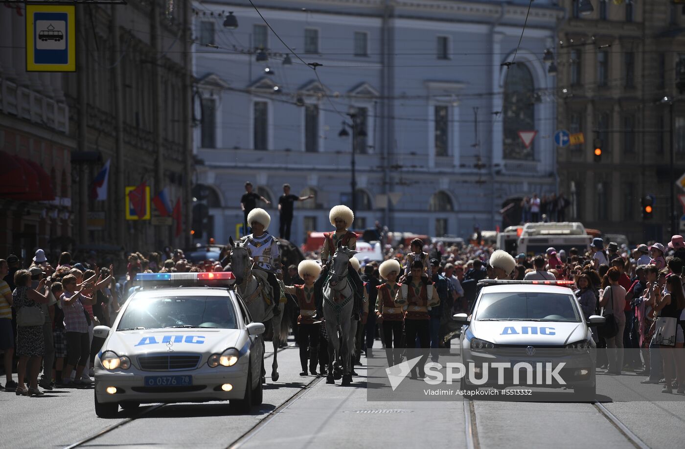 City Day celebrated in St. Petersburg
