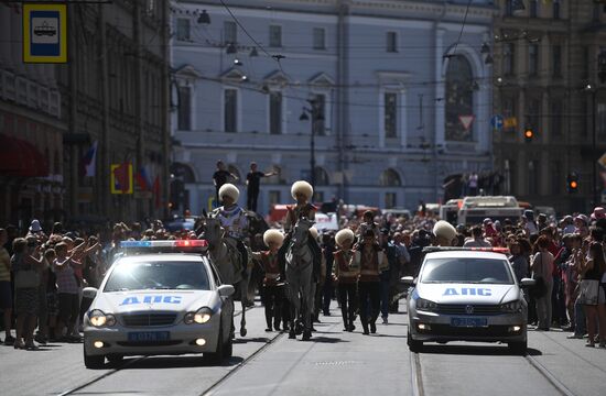 City Day celebrated in St. Petersburg