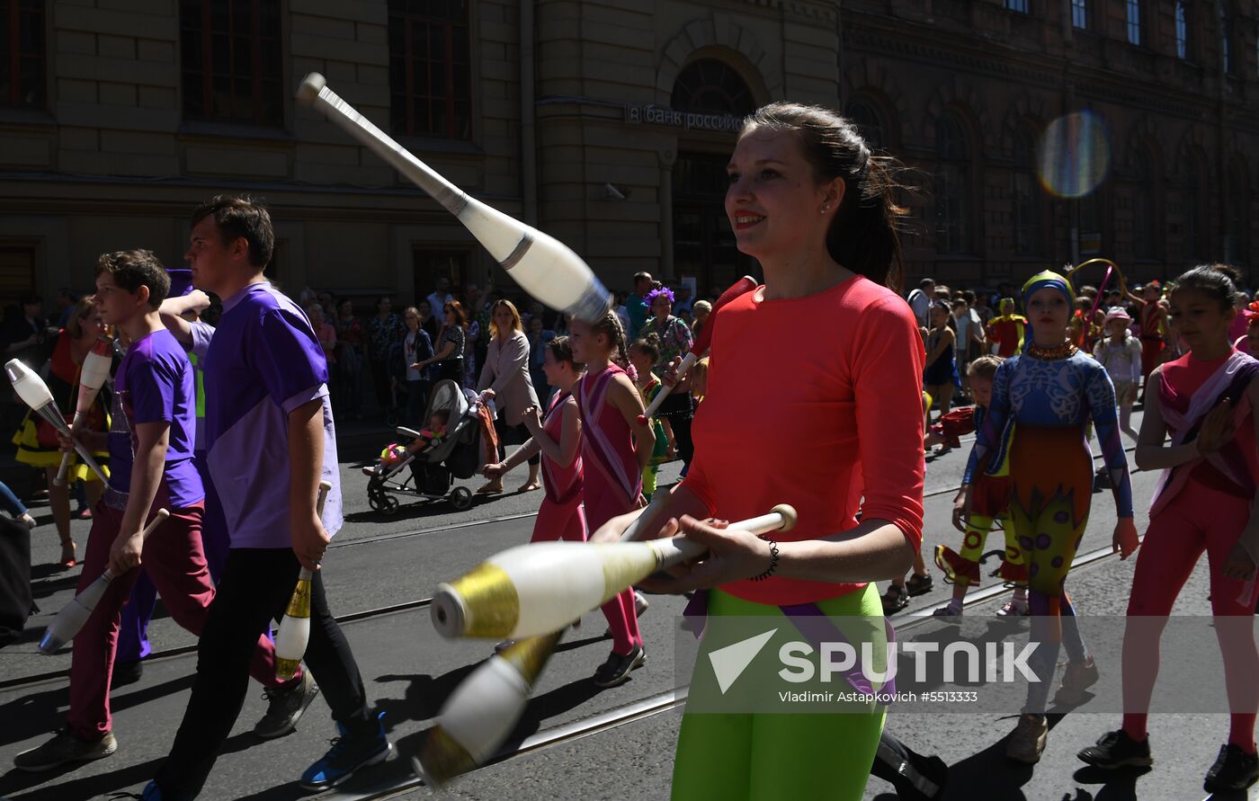 City Day celebrated in St. Petersburg