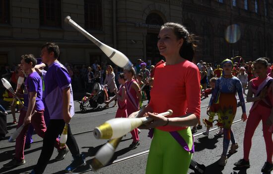 City Day celebrated in St. Petersburg