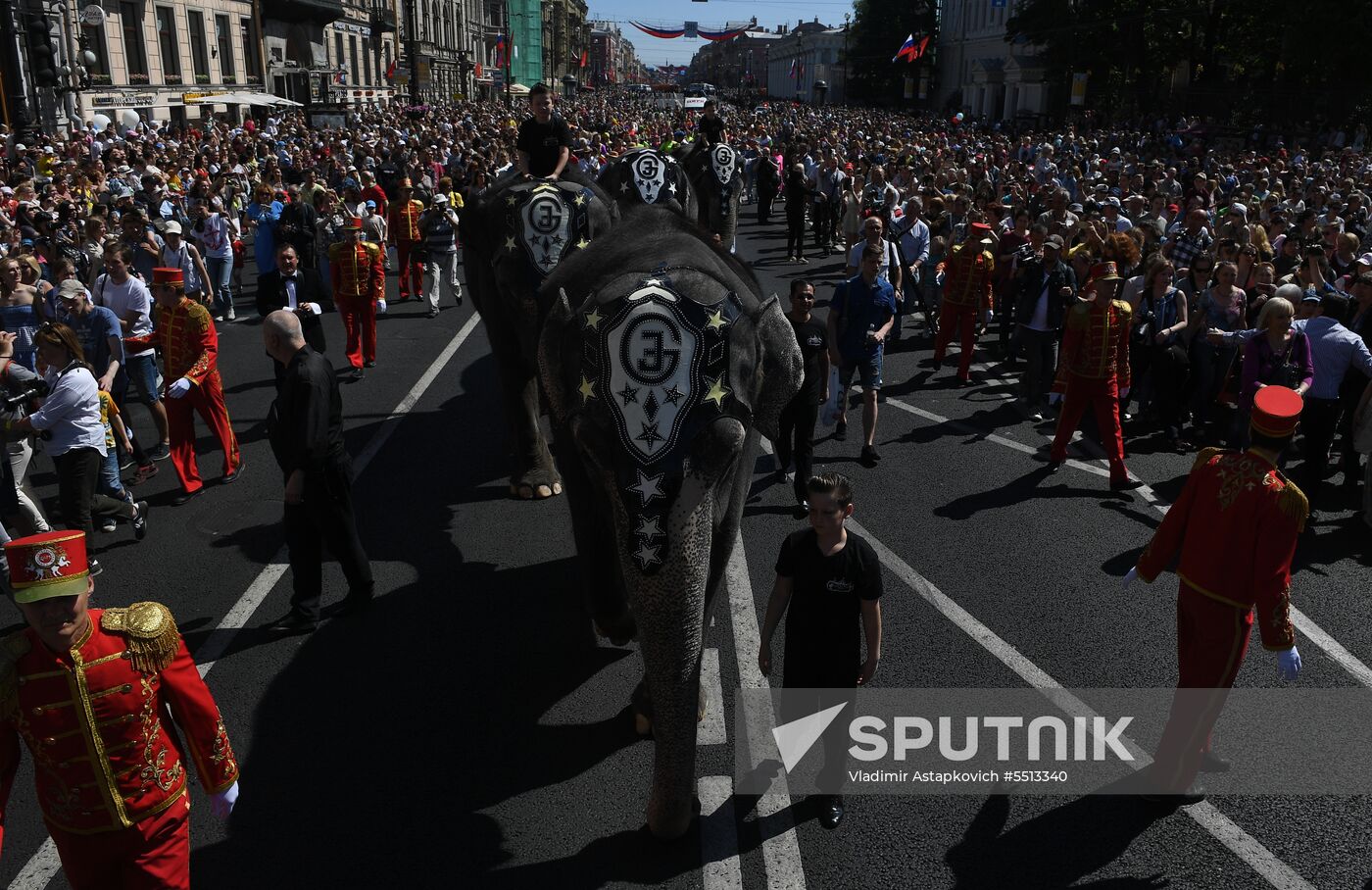 City Day celebrated in St. Petersburg