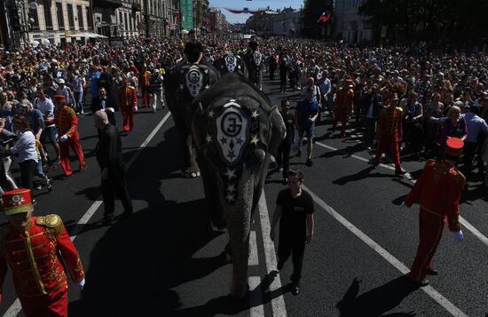 City Day celebrated in St. Petersburg