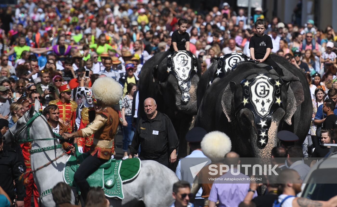 City Day celebrated in St. Petersburg
