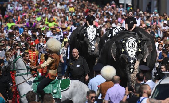 City Day celebrated in St. Petersburg