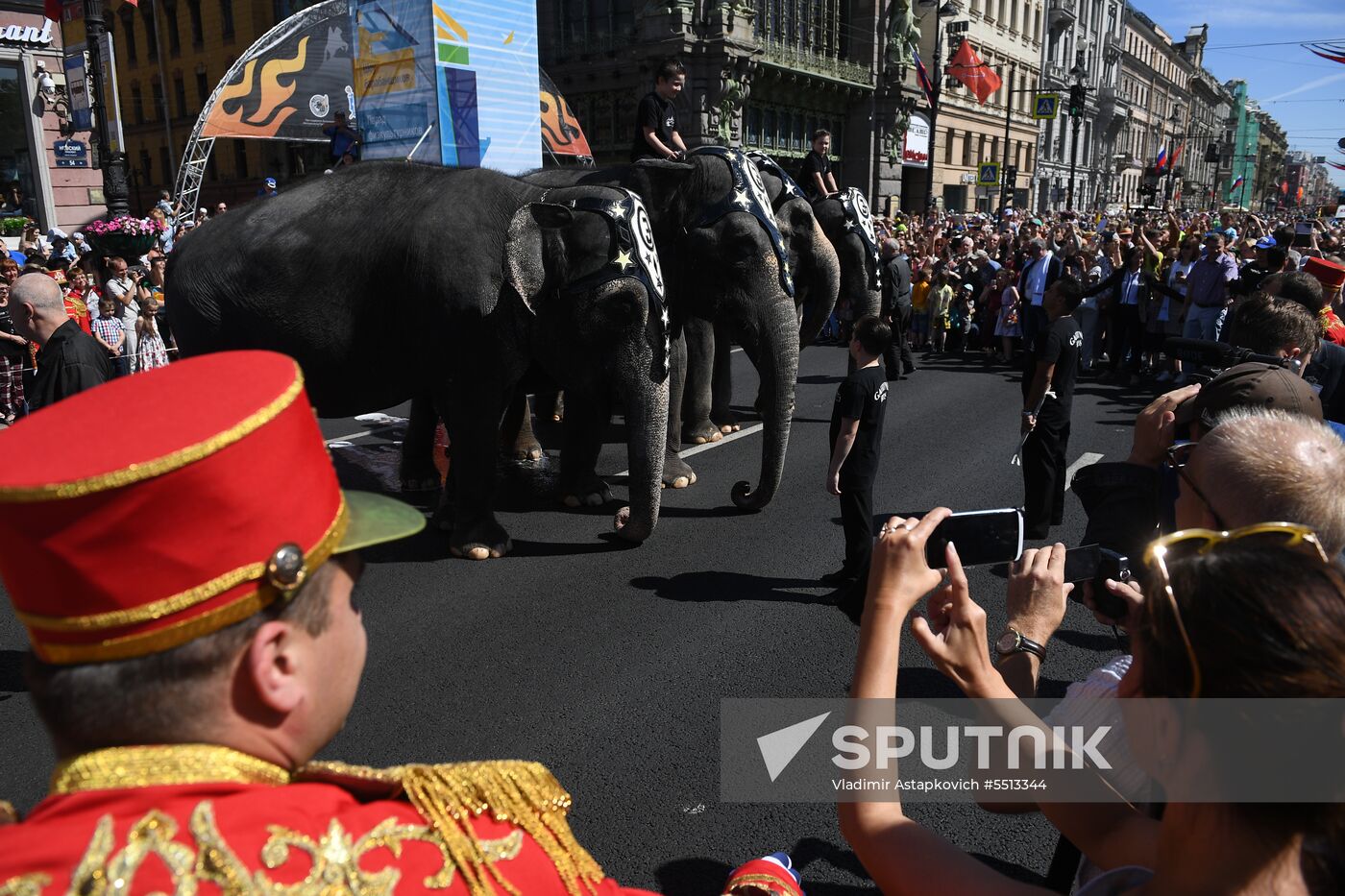City Day celebrated in St. Petersburg