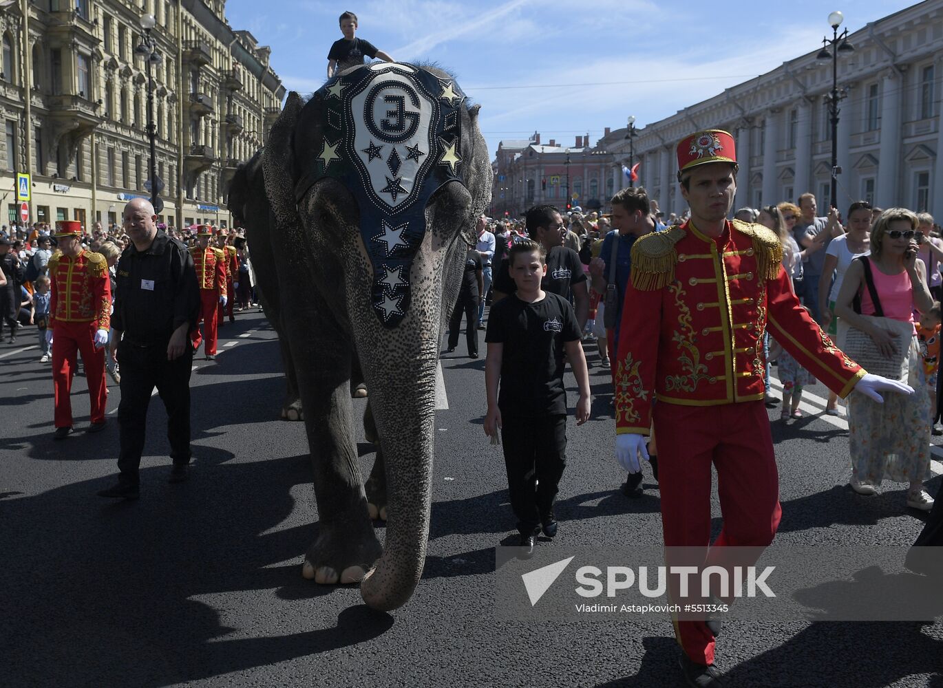 City Day celebrated in St. Petersburg