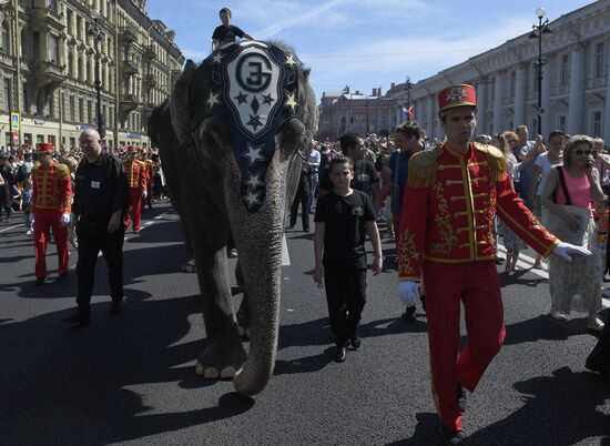 City Day celebrated in St. Petersburg