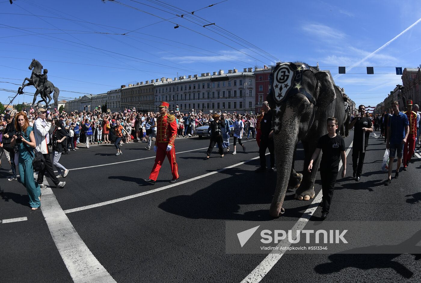 City Day celebrated in St. Petersburg