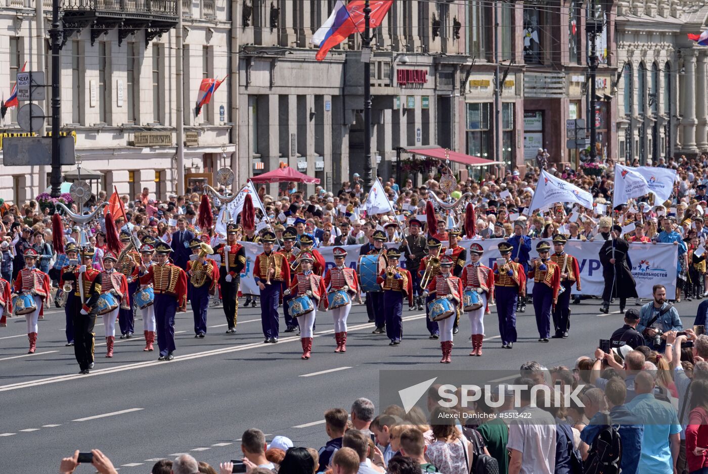 City Day celebrated in St. Petersburg