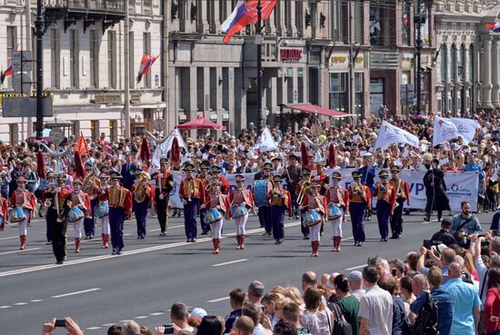 City Day celebrated in St. Petersburg