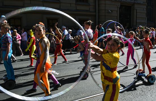 City Day celebrated in St. Petersburg