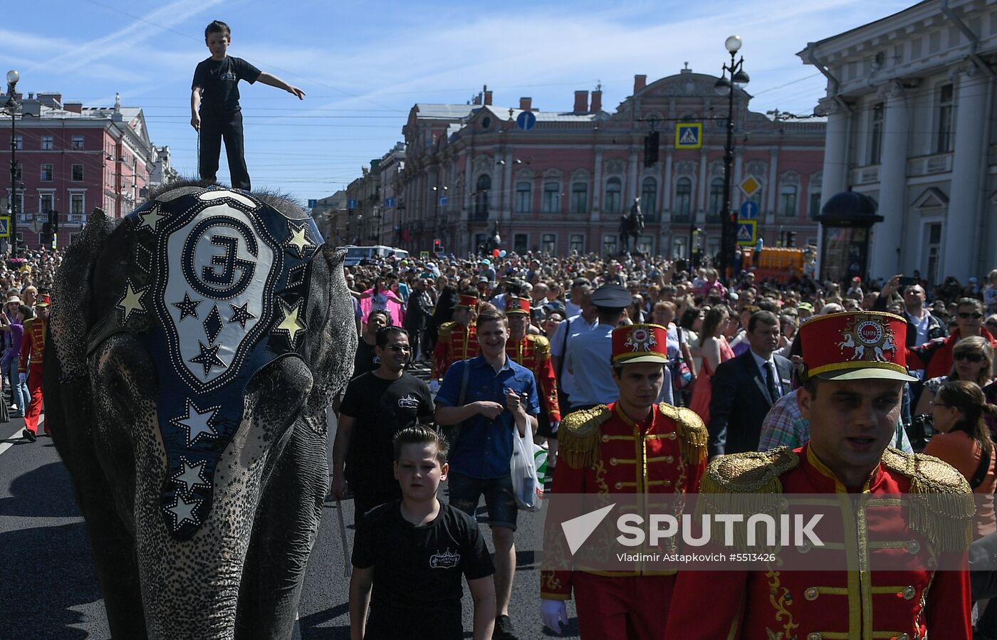 City Day celebrated in St. Petersburg