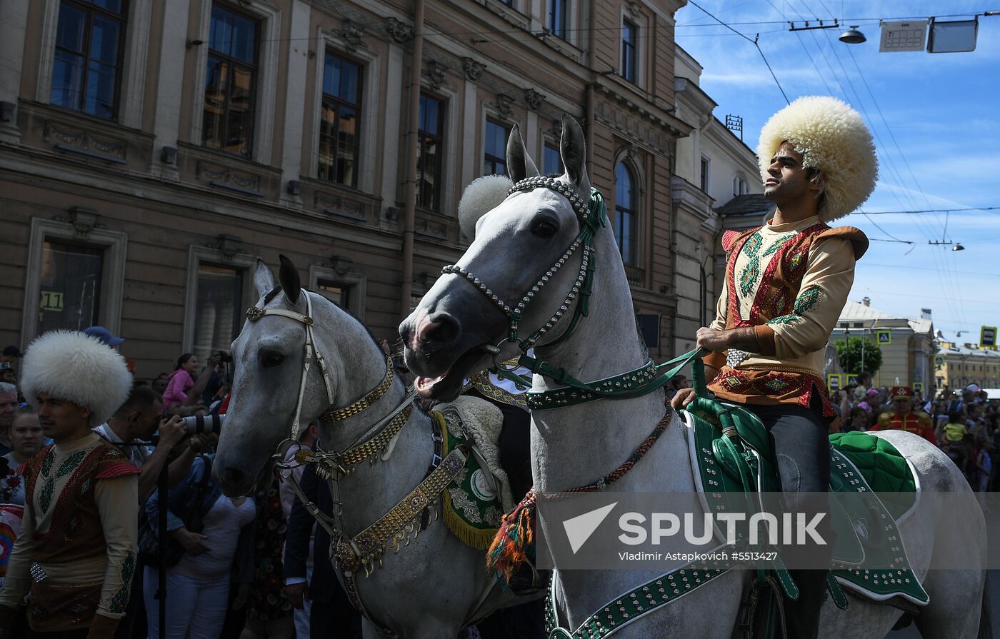 City Day celebrated in St. Petersburg