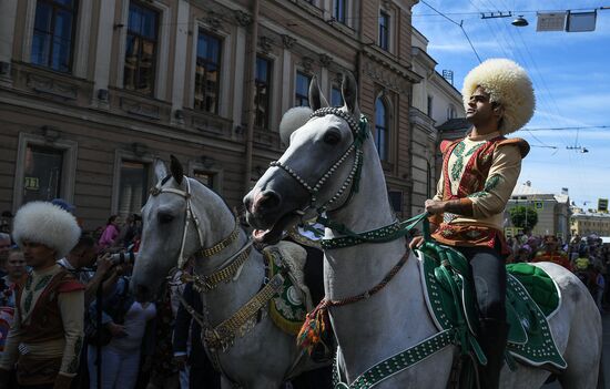 City Day celebrated in St. Petersburg